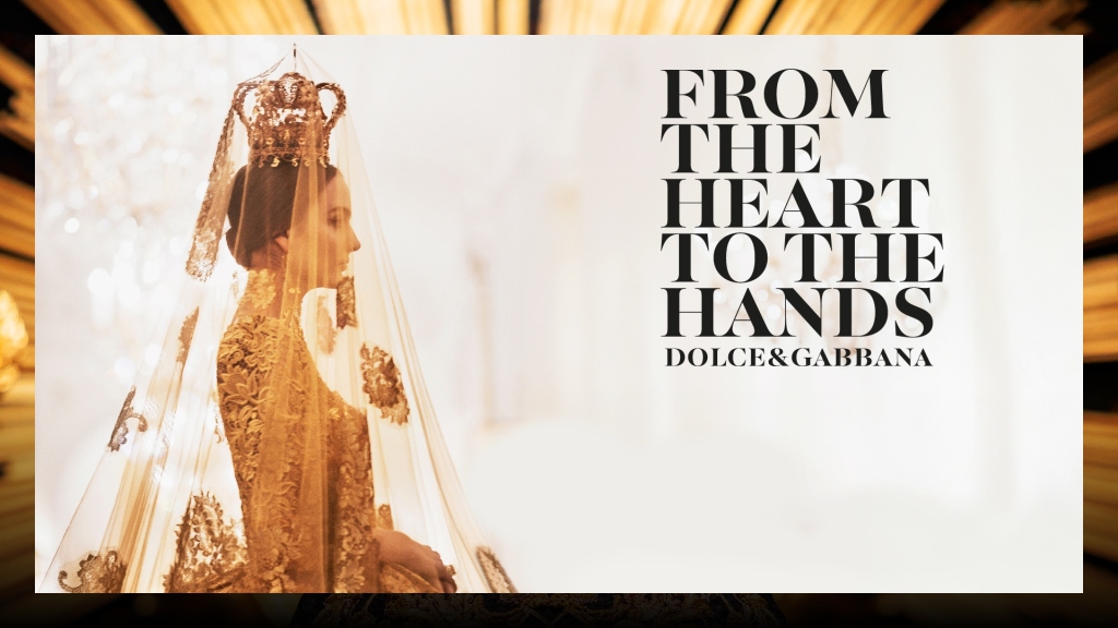 “From the Heart to the Hands: Dolce&Gabbana 《杜嘉班纳匠心艺境》