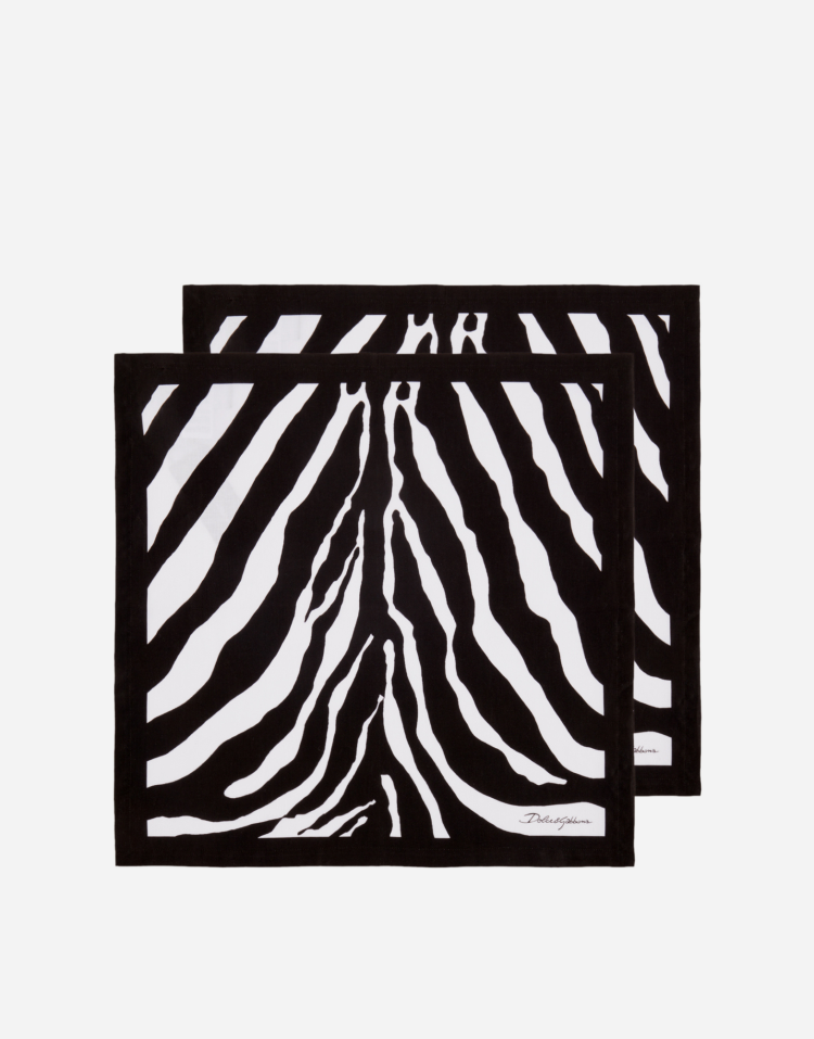 亚麻餐巾两件套组