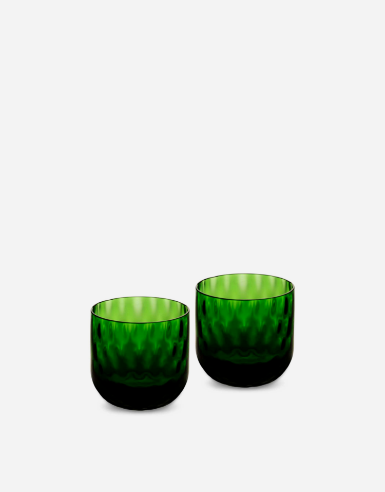 穆拉诺玻璃烈酒杯两件套组