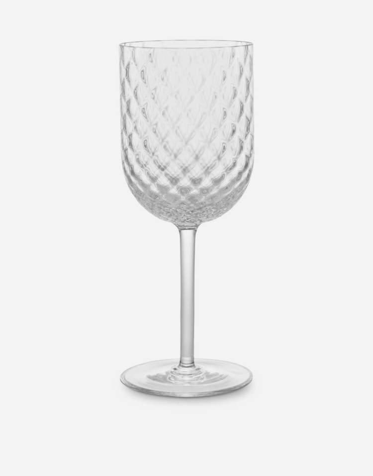 穆拉诺玻璃红葡萄酒杯