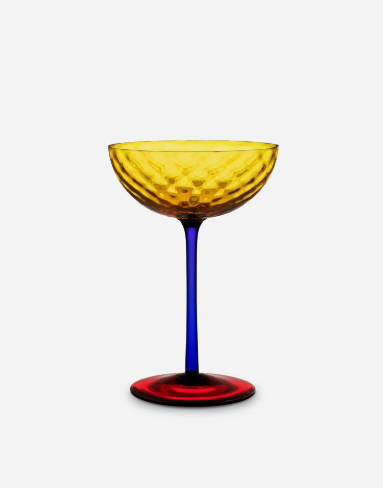 穆拉诺玻璃香槟杯