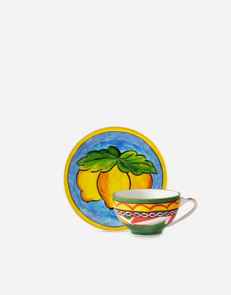 瓷器咖啡杯与咖啡碟套组