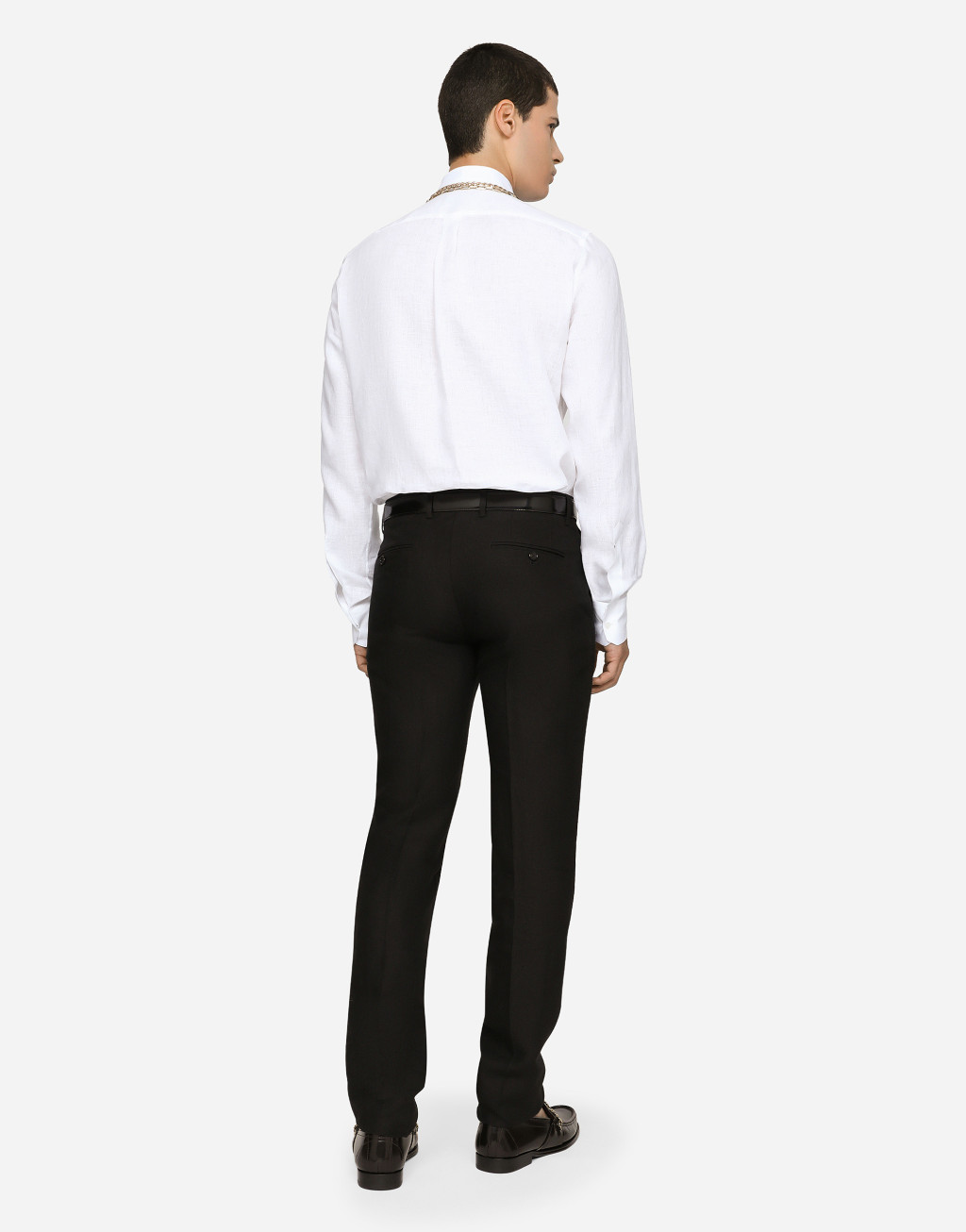 MARTINI DG 刺绣装饰亚麻衬衫4