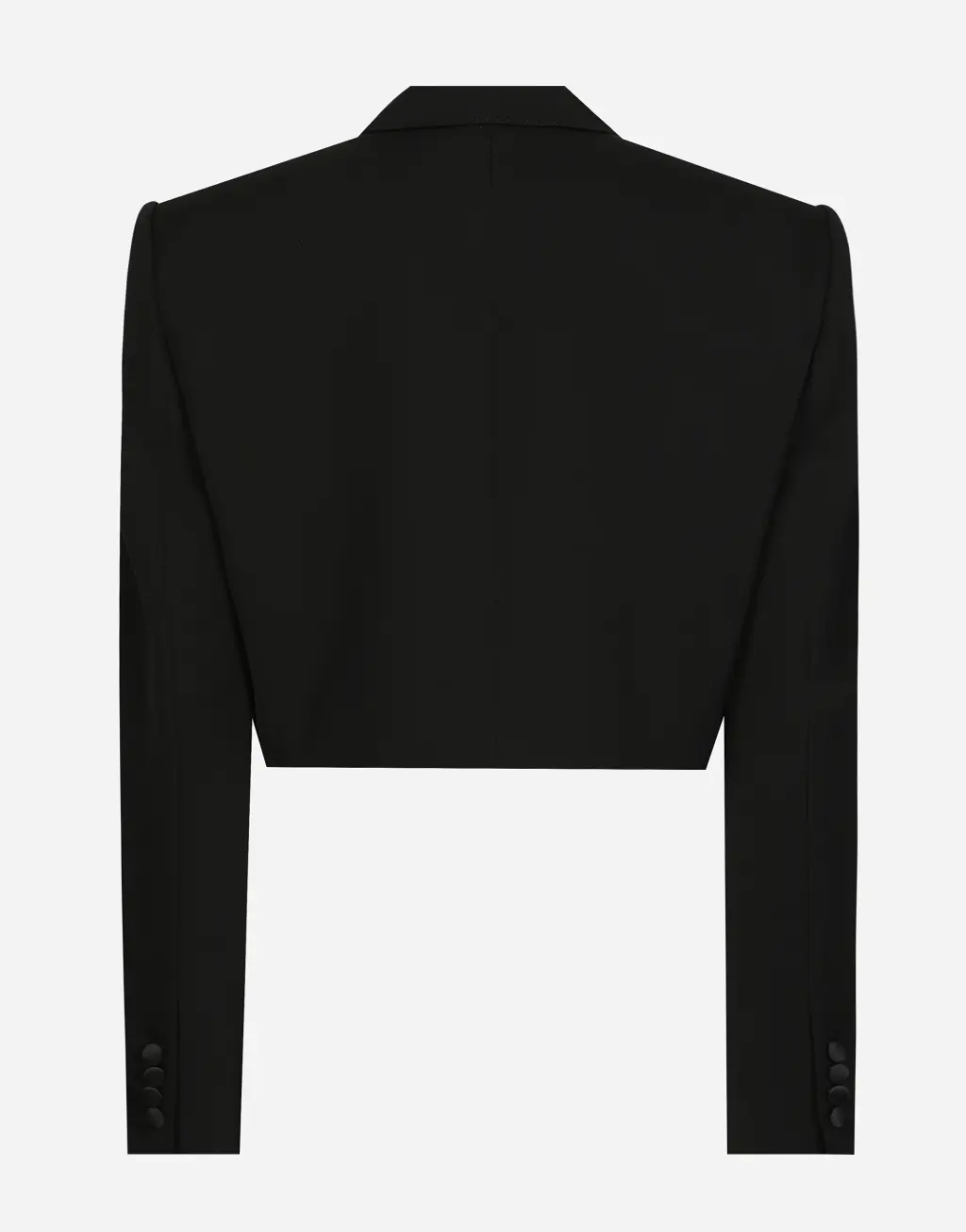 羊毛华达呢礼服短夹克