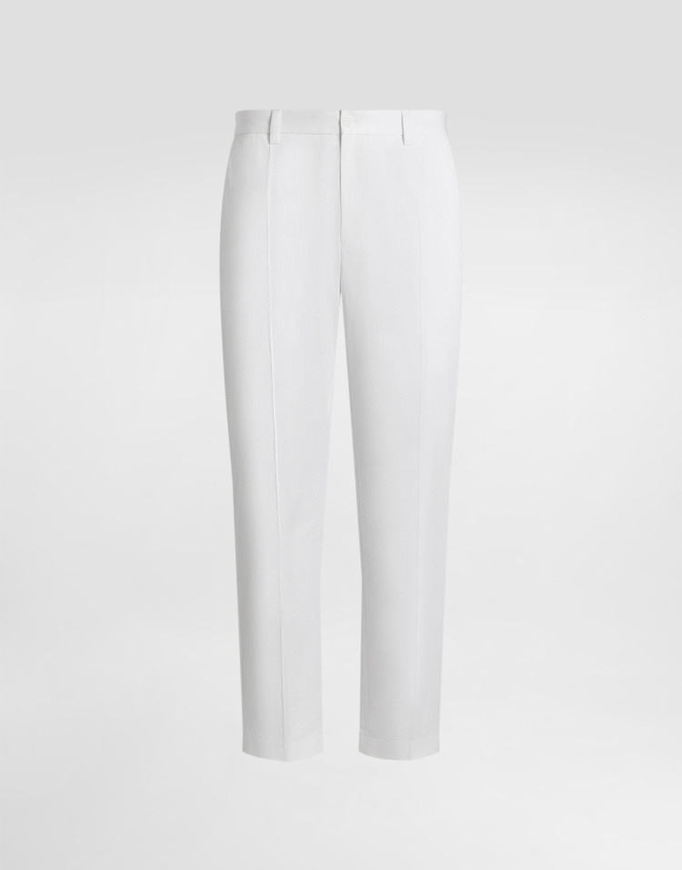 棉质华达呢长裤