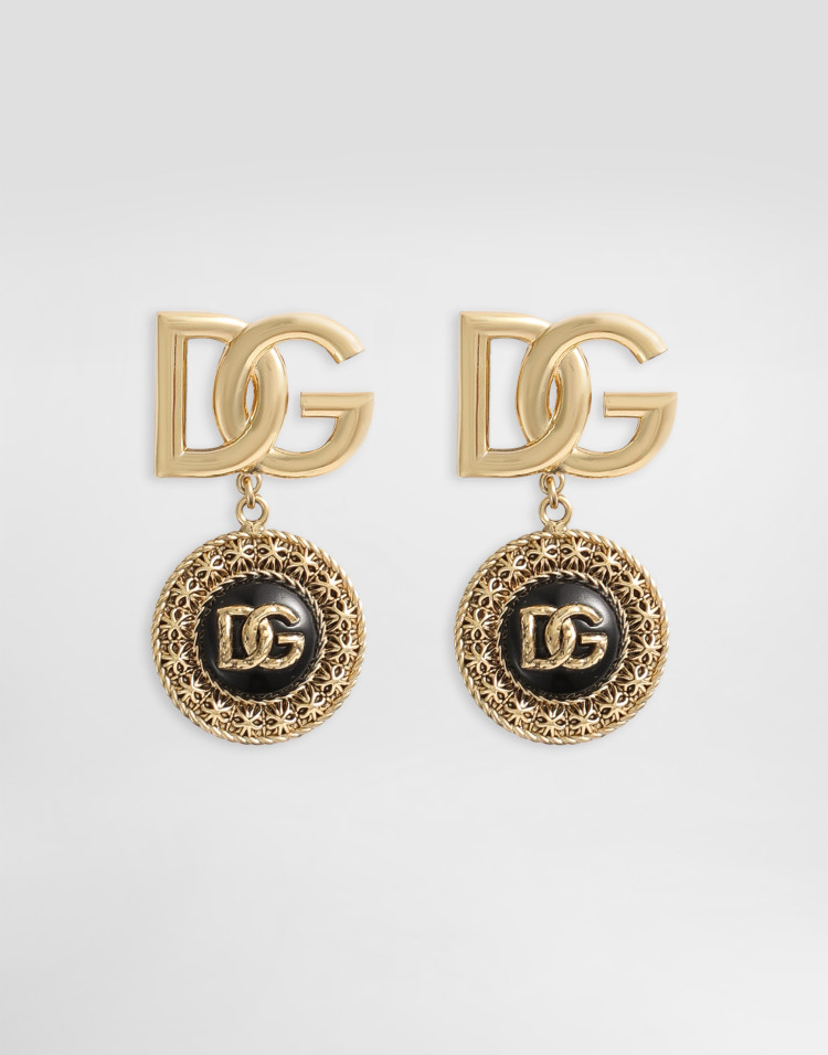 徽标装饰 Like a Virgin 夹扣耳环