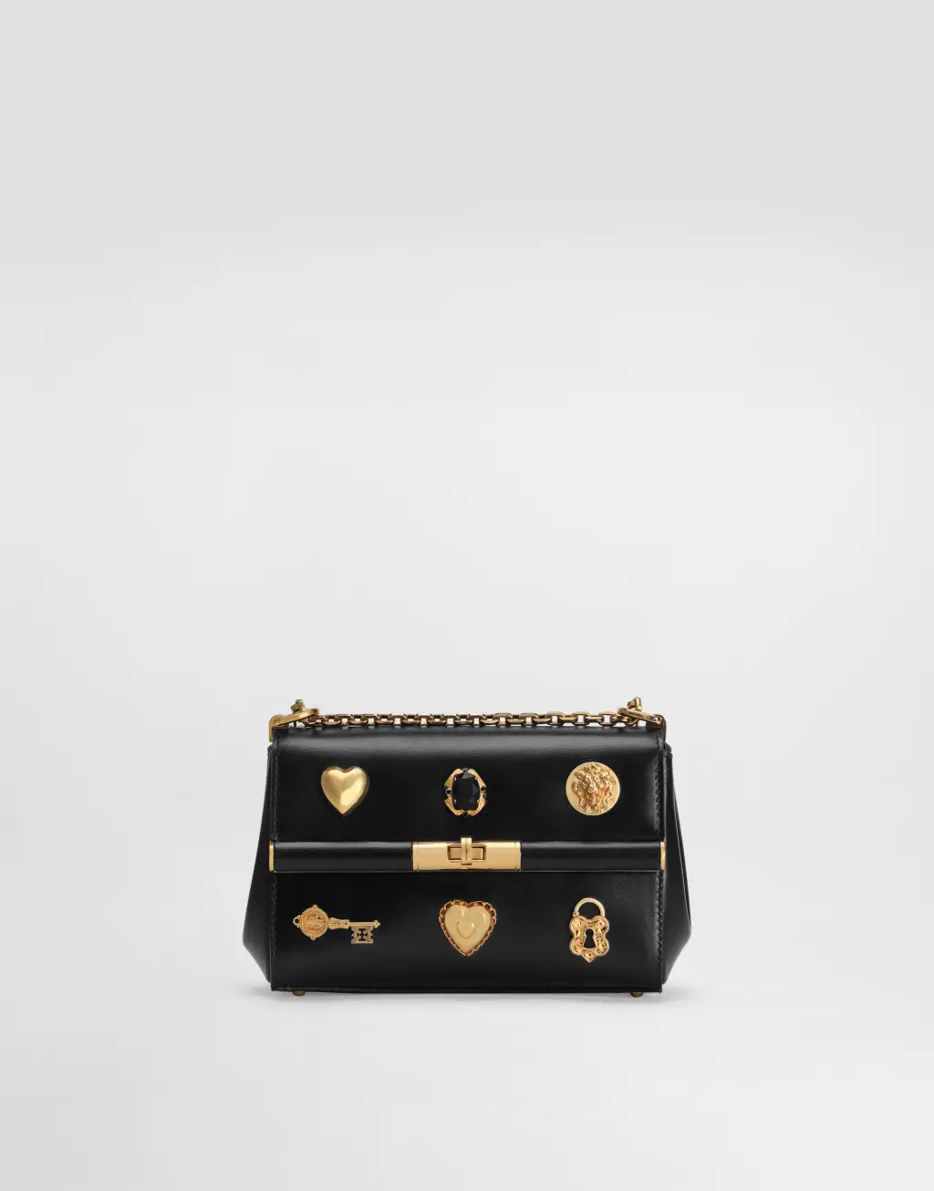 City Mini Marlene 搓纹小牛皮手袋