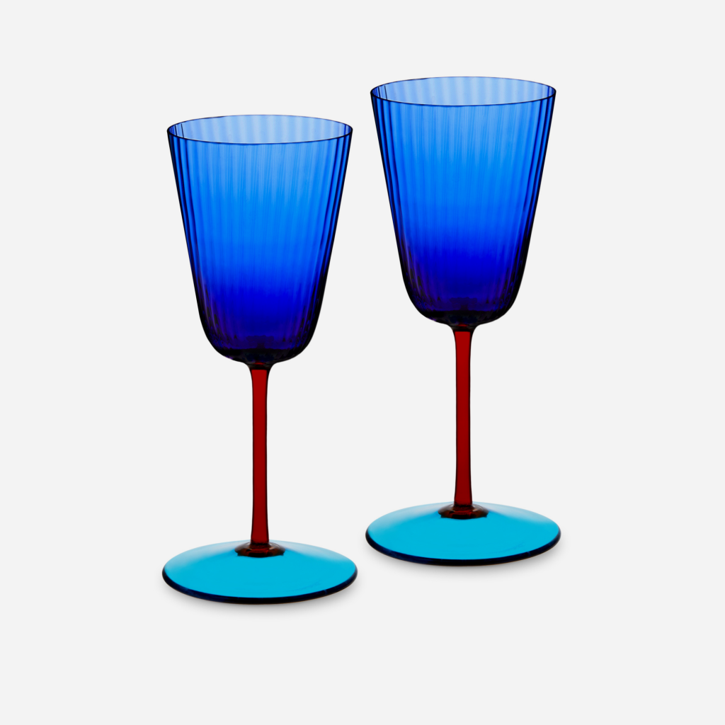 穆拉诺玻璃白葡萄酒杯1