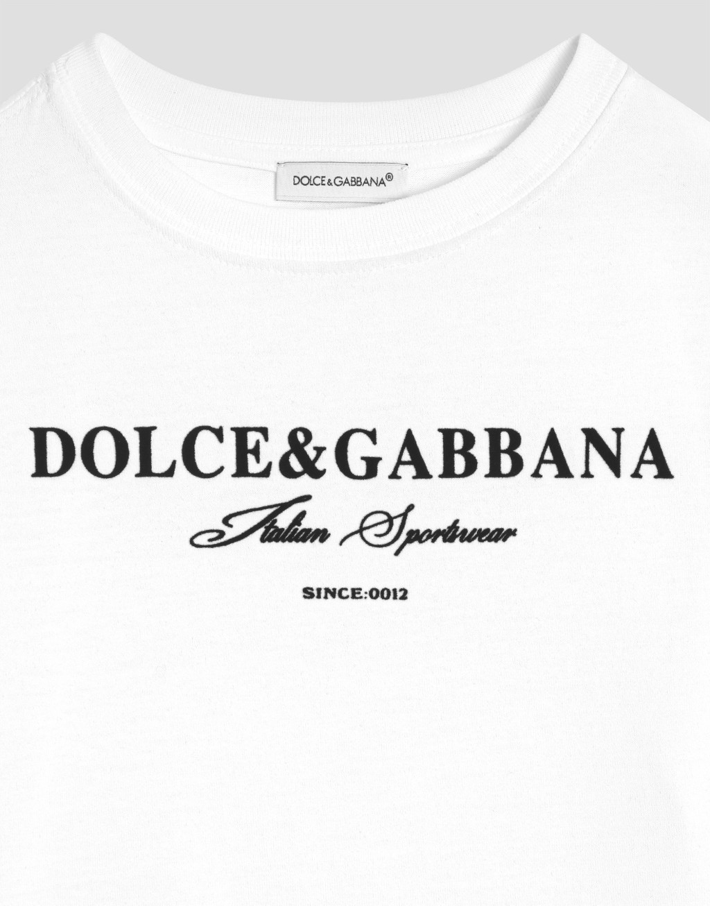 Dolce&Gabbana 印花平纹针织短袖 T 恤5