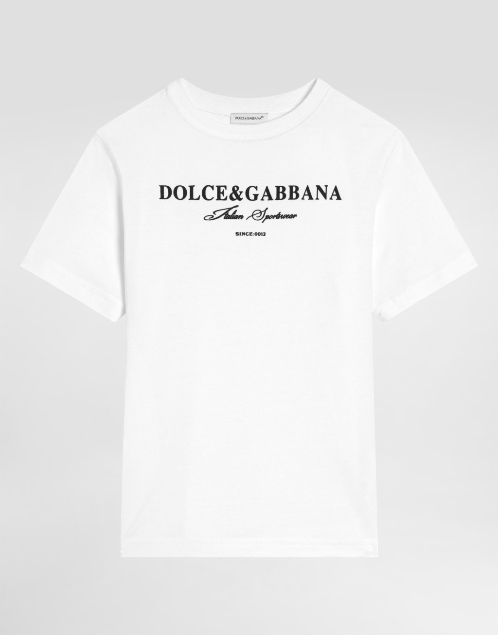 Dolce&Gabbana 印花平纹针织短袖 T 恤1