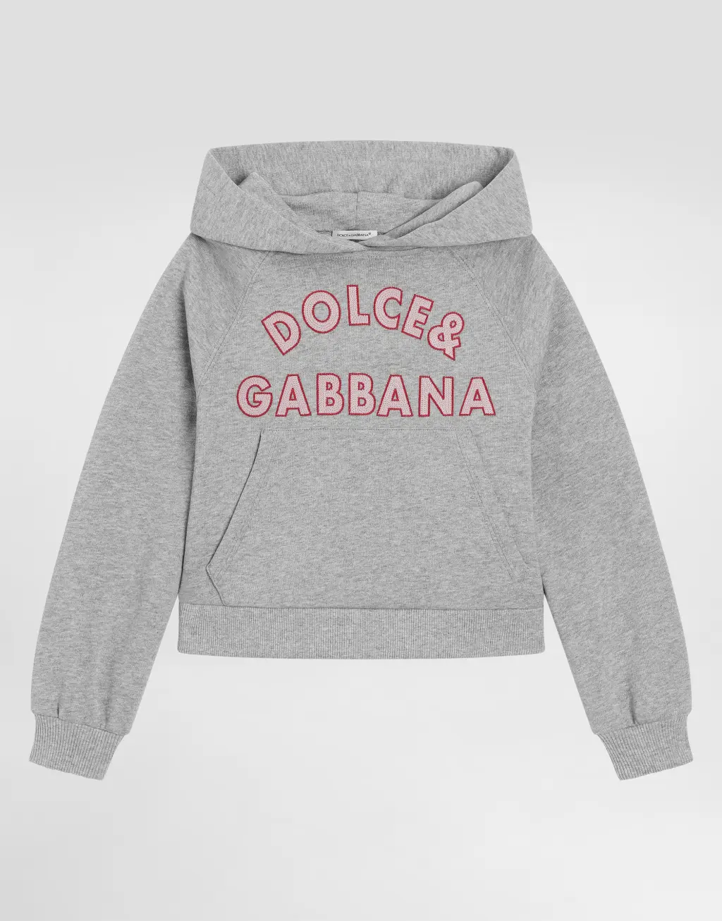 Dolce&Gabbana刺绣的超大羊毛连帽衫
