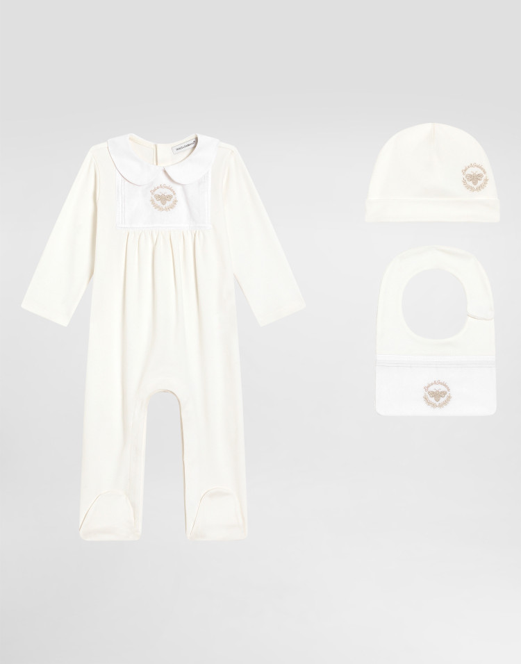 DG 刺绣提花与双面布礼盒套装（3件入）