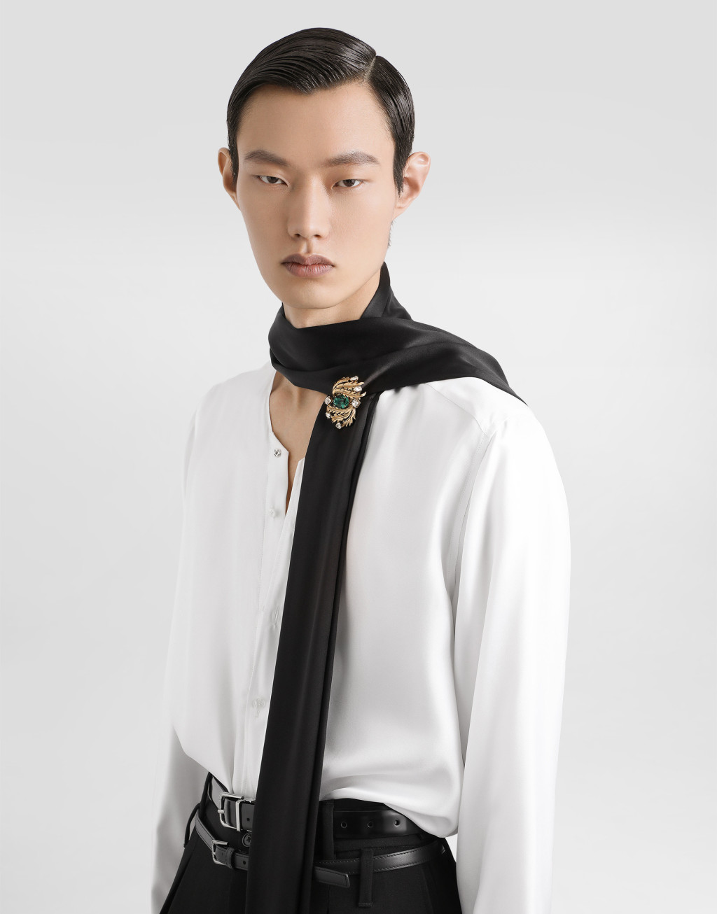 真丝斜纹 Gold 衬衫4