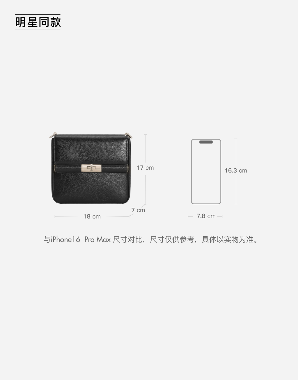 明星同款鹿皮手袋8