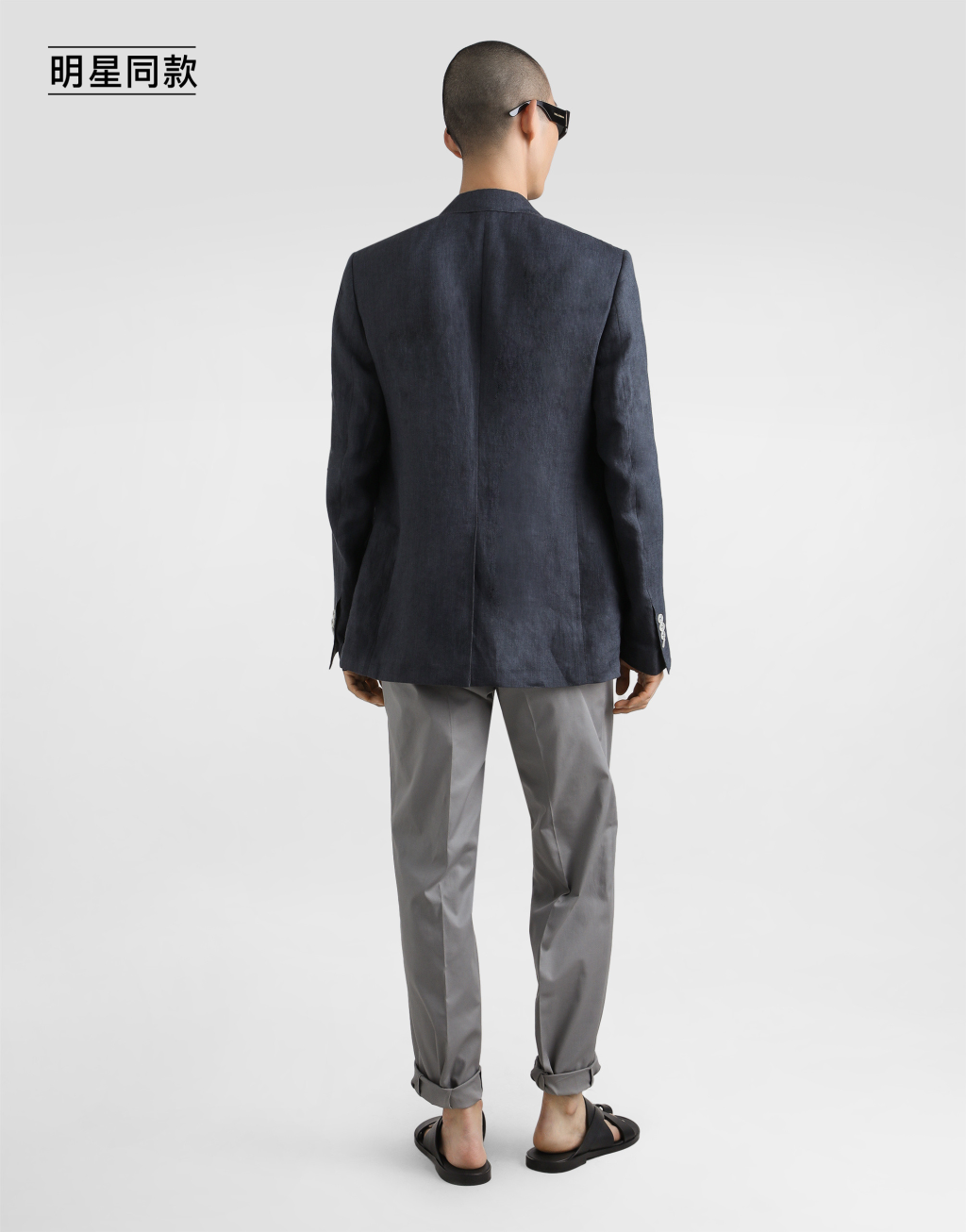 明星同款真丝圆领套衫3