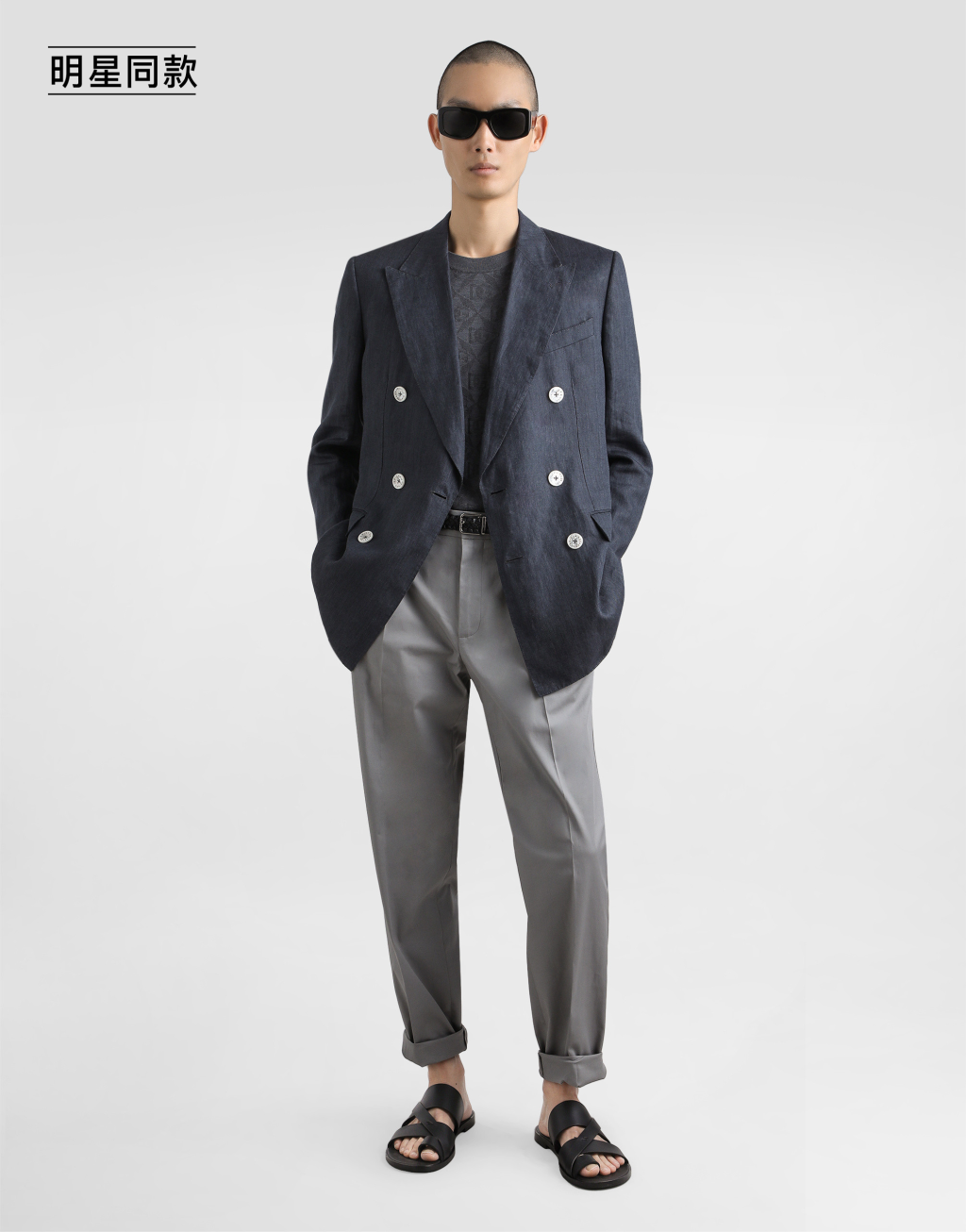 明星同款真丝圆领套衫4