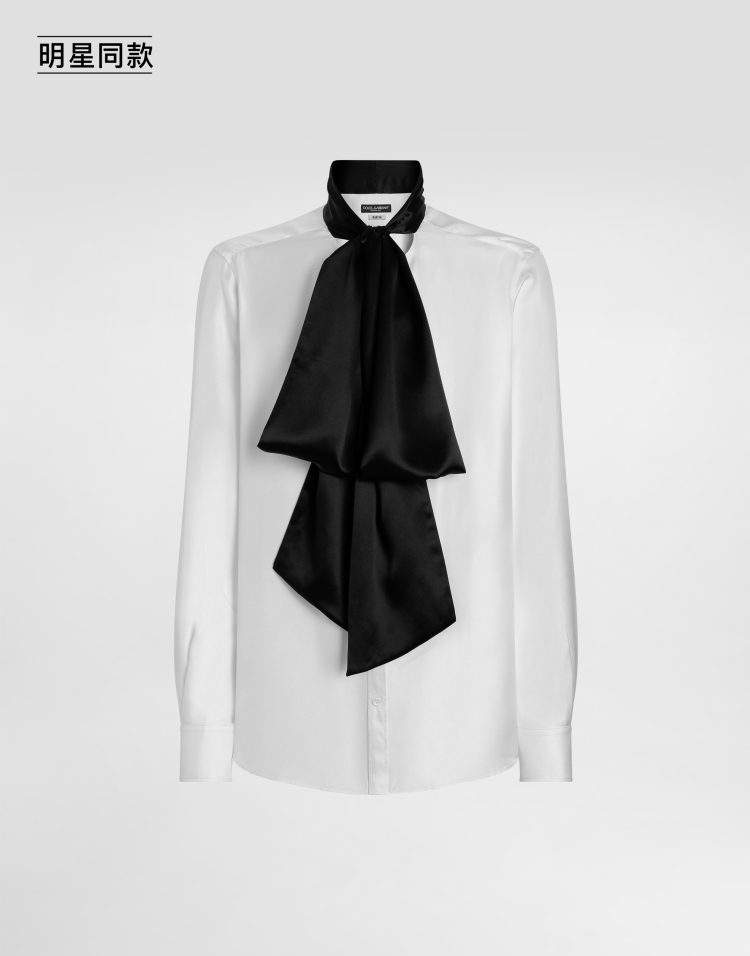 明星同款真丝斜纹 Gold 衬衫