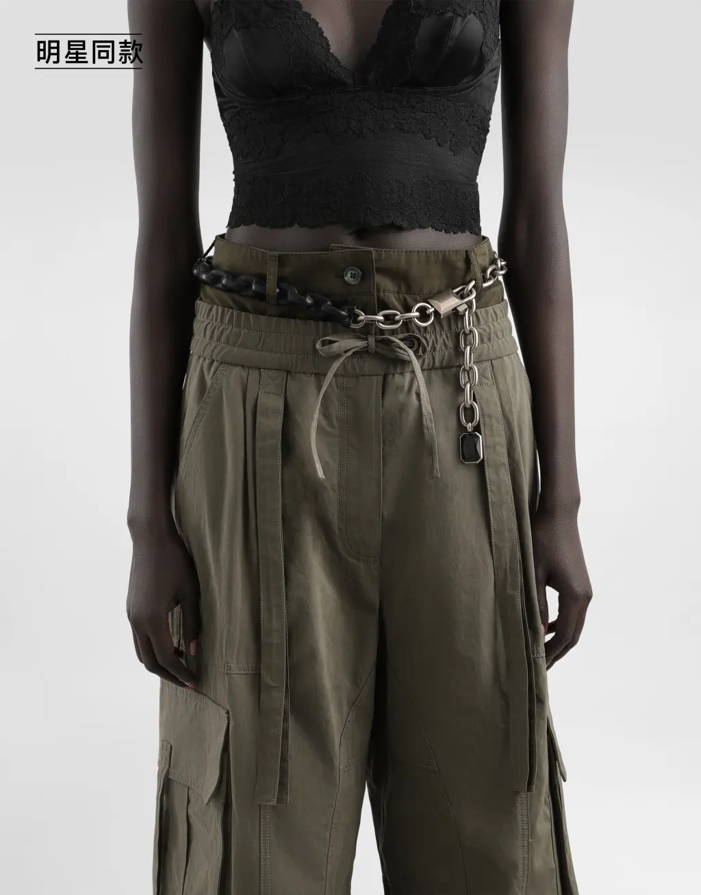 明星同款牛皮革与黄铜腰带