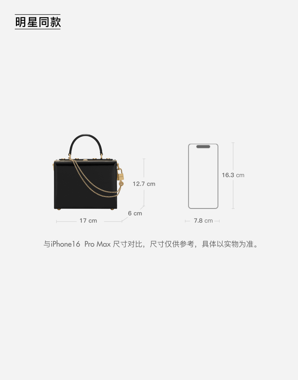 明星同款 Dolce Box 手袋6