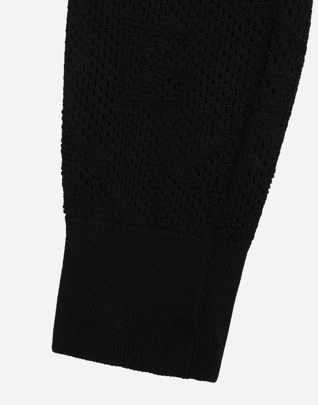 DG 徽标提花粘胶网纹针织短上衣5