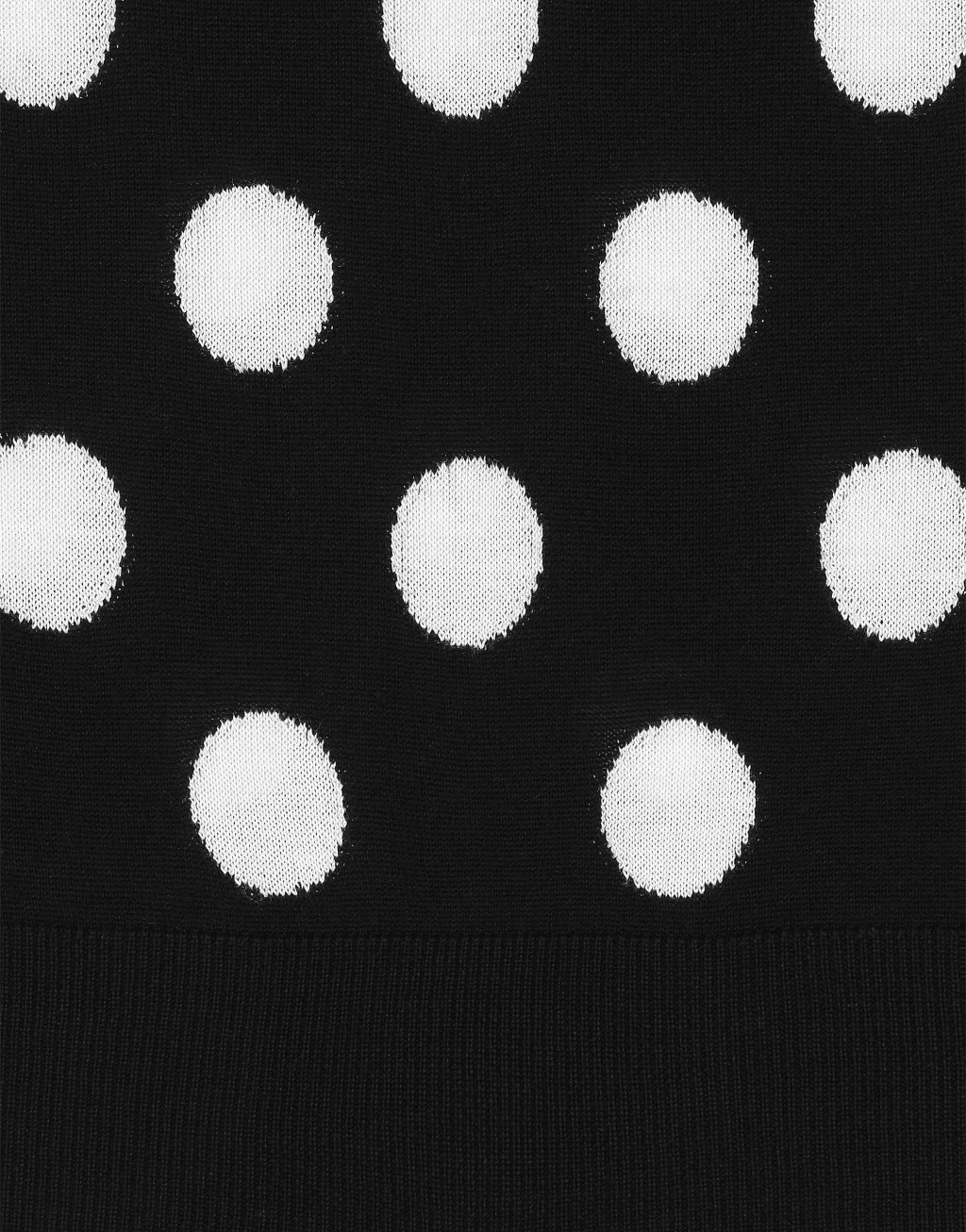 真丝与羊毛波点嵌花背心6