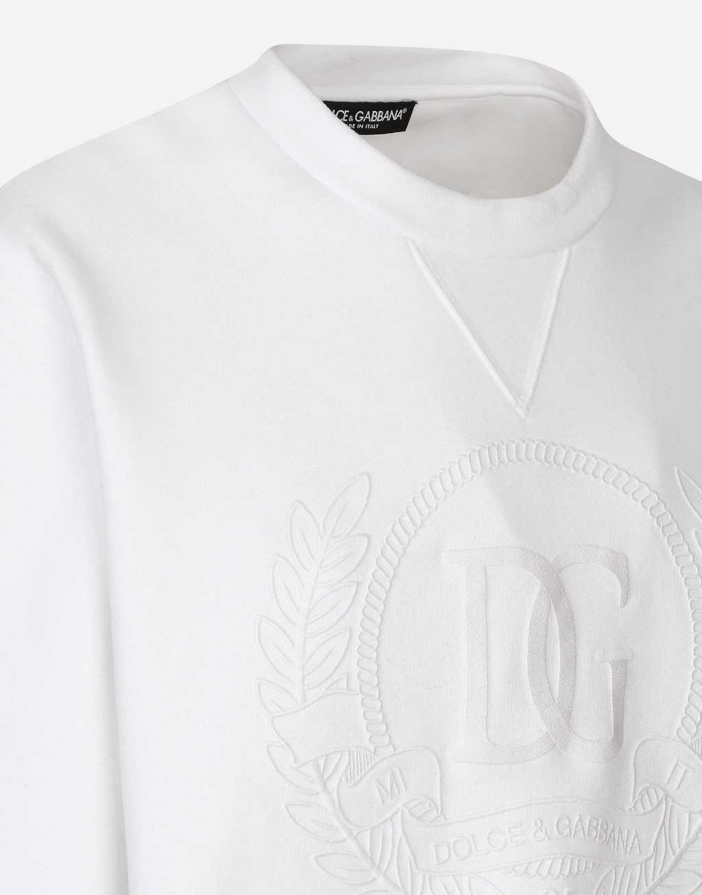 棉质平纹针织圆领卫衣2