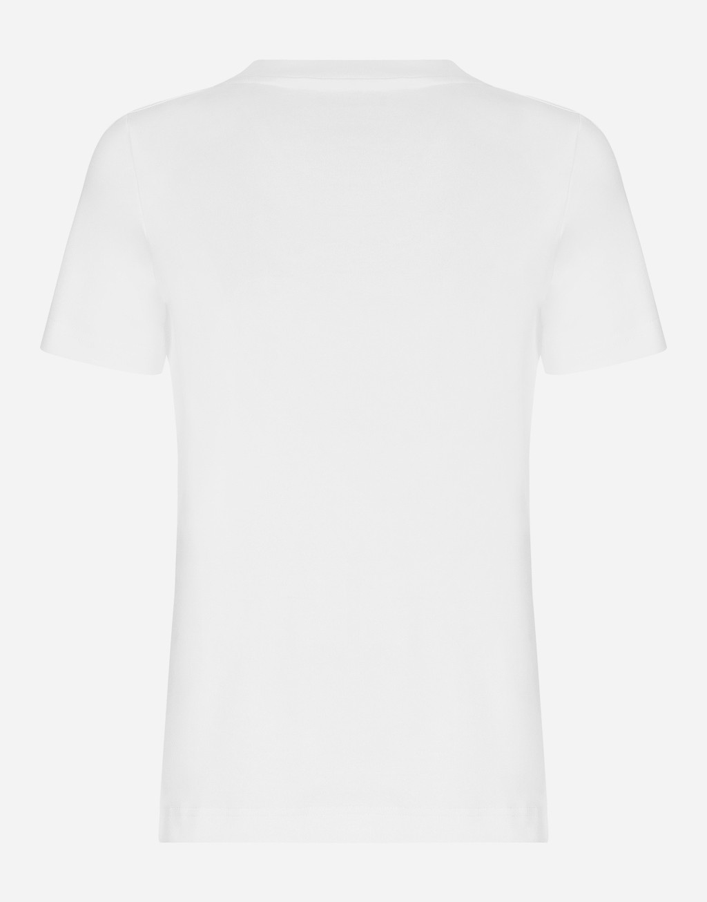 Dolce&Gabbana 植绒徽标平纹针织 T 恤2