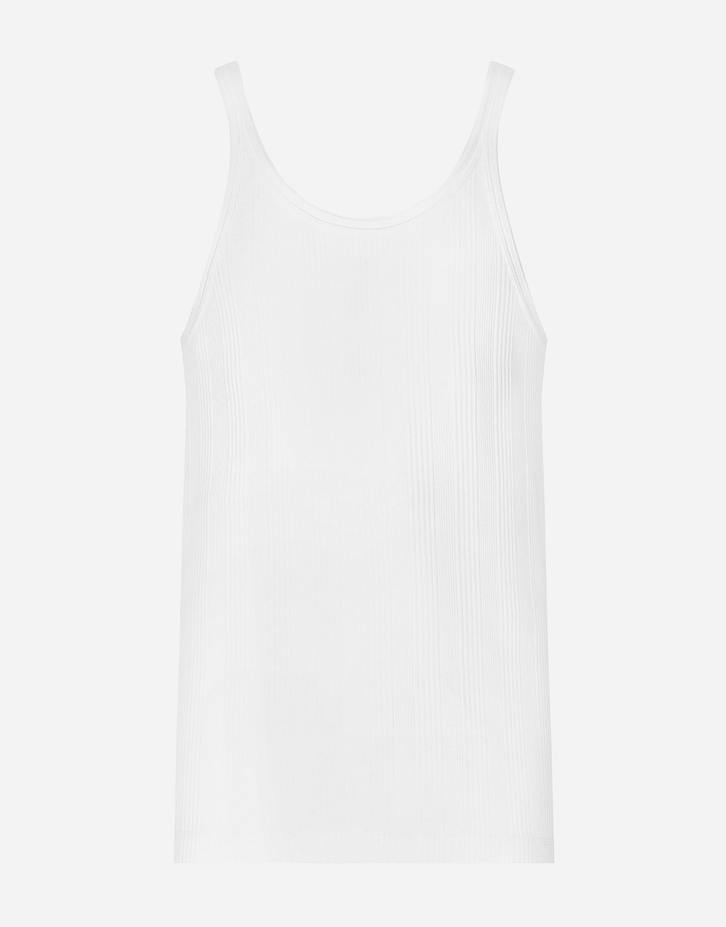 标牌细罗纹修身背心3