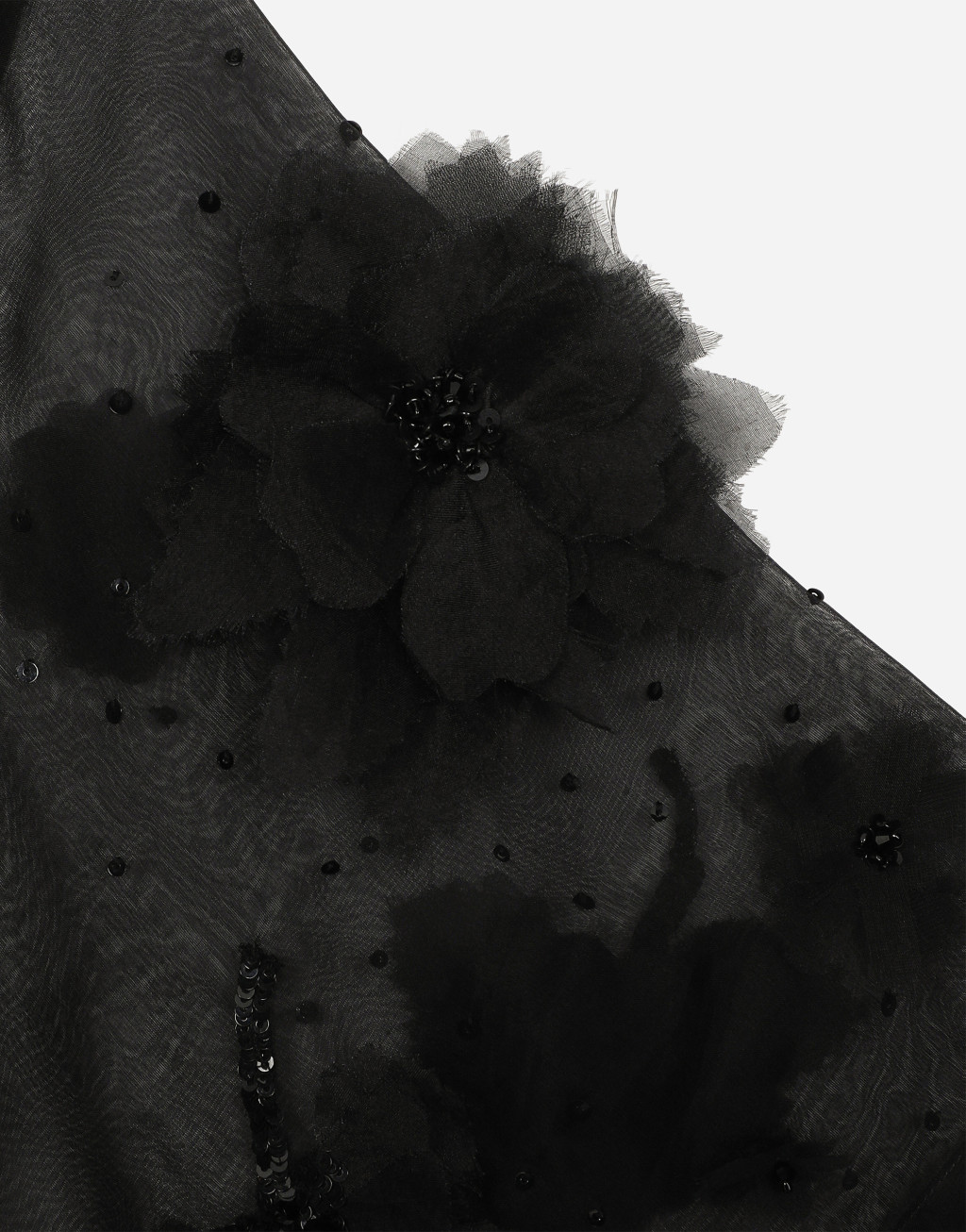 刺绣装饰真丝欧根纱 Polo 衫7