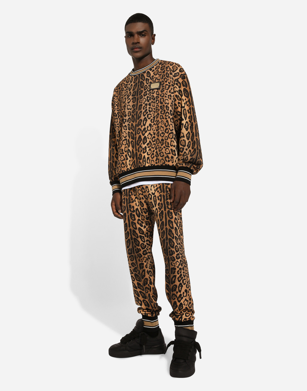 标牌 Crespo Leo 印花圆领卫衣5