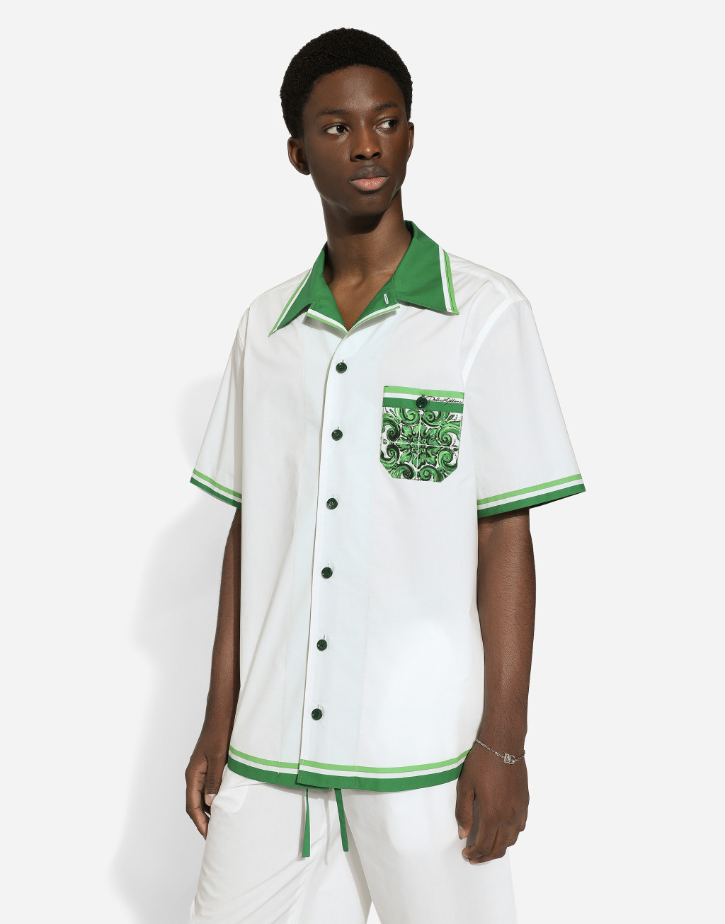 马约利卡印花府绸 Hawaii 衬衫4