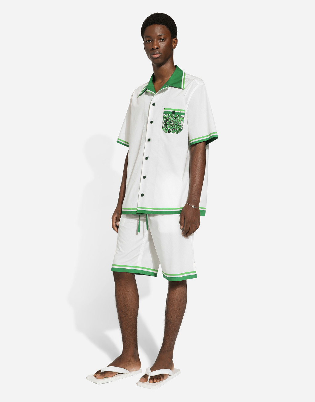 马约利卡印花府绸 Hawaii 衬衫6