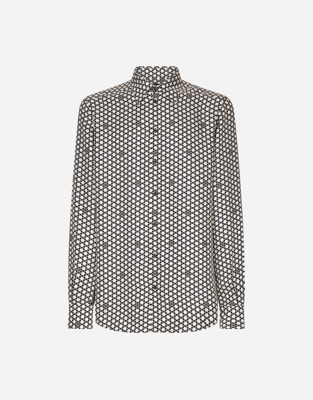 DG 印花真丝 Martini 衬衫1