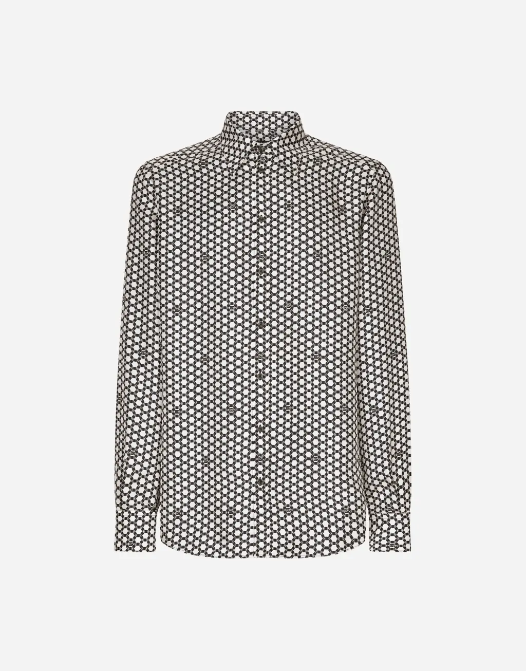 DG 印花真丝 Martini 衬衫