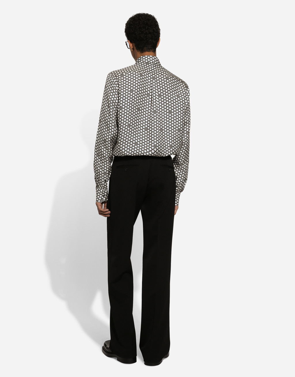 DG 印花真丝 Martini 衬衫3