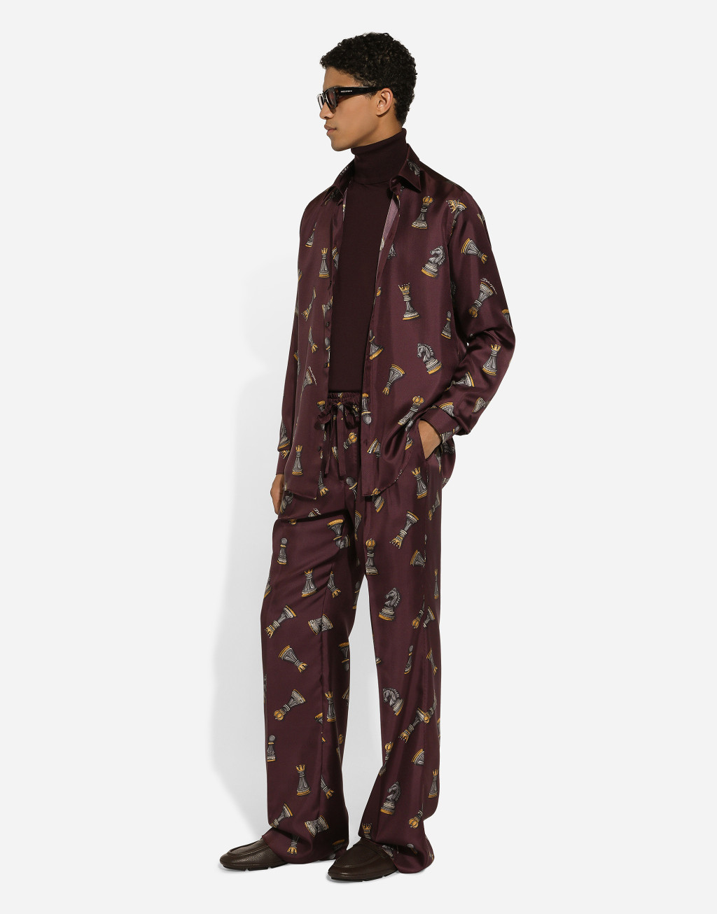 印花真丝 Martini 衬衫5