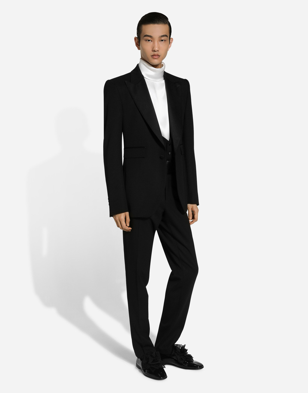 衬衫袖口真丝宽松高领衫6