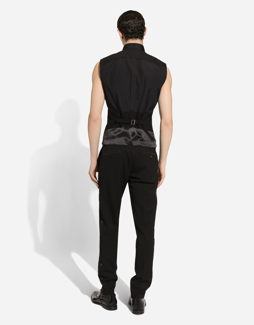 棉质无袖礼服衬衫3