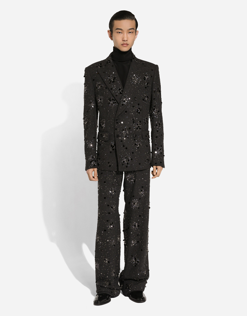 衬衫袖口真丝宽松高领衫4