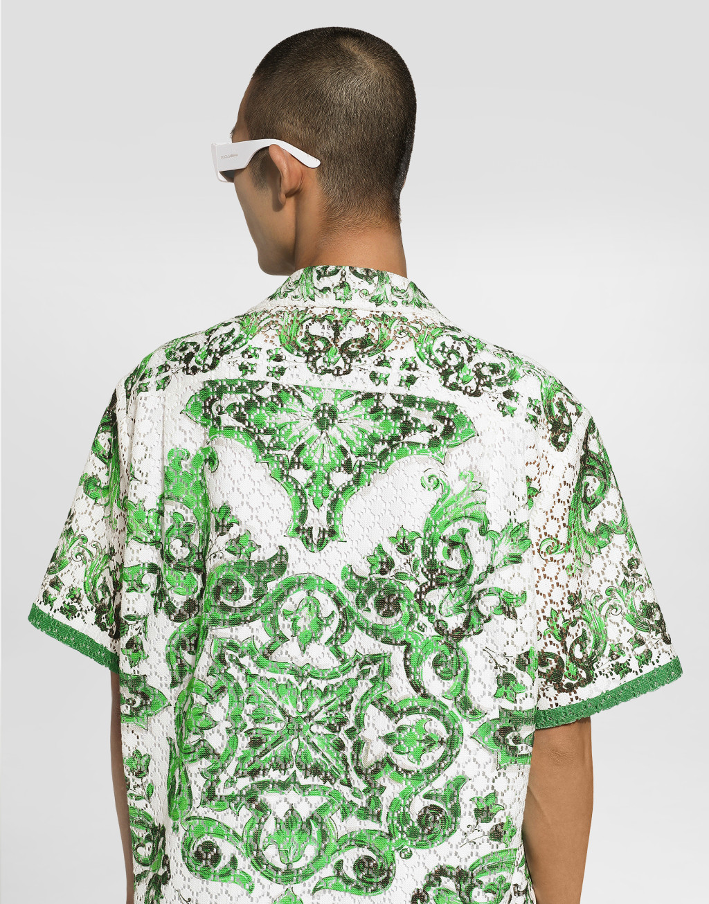 马约利卡印花钩编 Hawaii 衬衫5