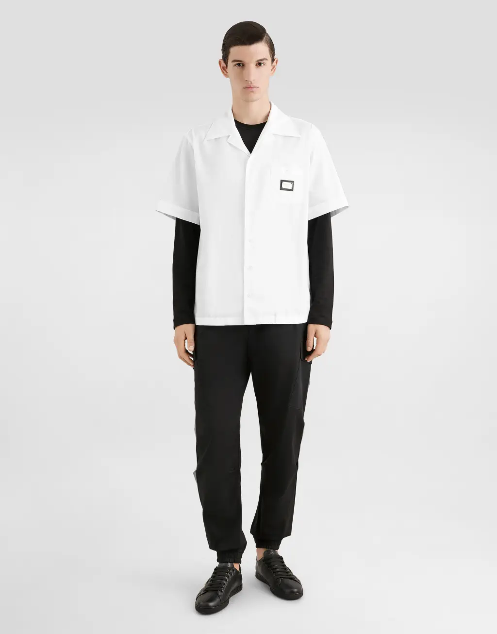 Hawaii 标牌棉质衬衫