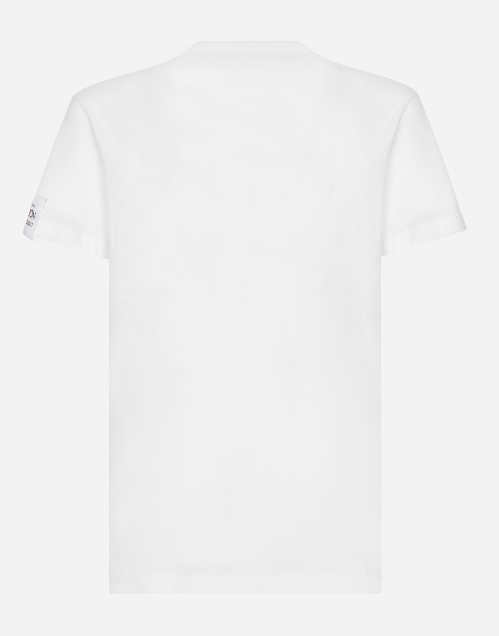 拼饰棉质圆领 T 恤3