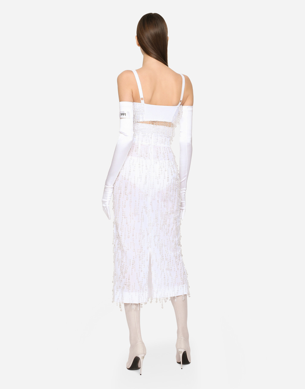 刺绣装饰短款束身衣5