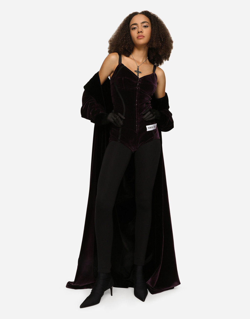 薄纱与天鹅绒连体衣6