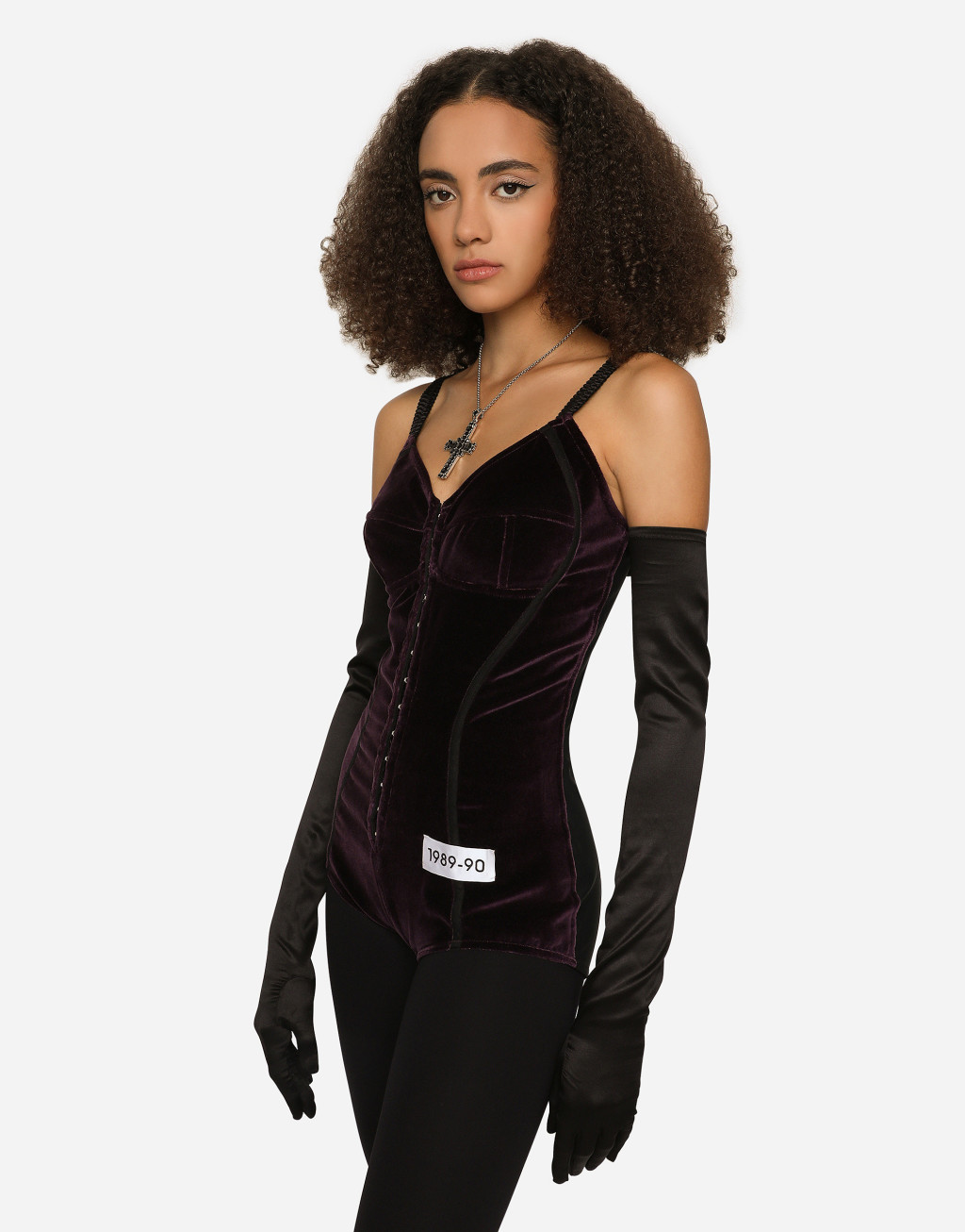 薄纱与天鹅绒连体衣4