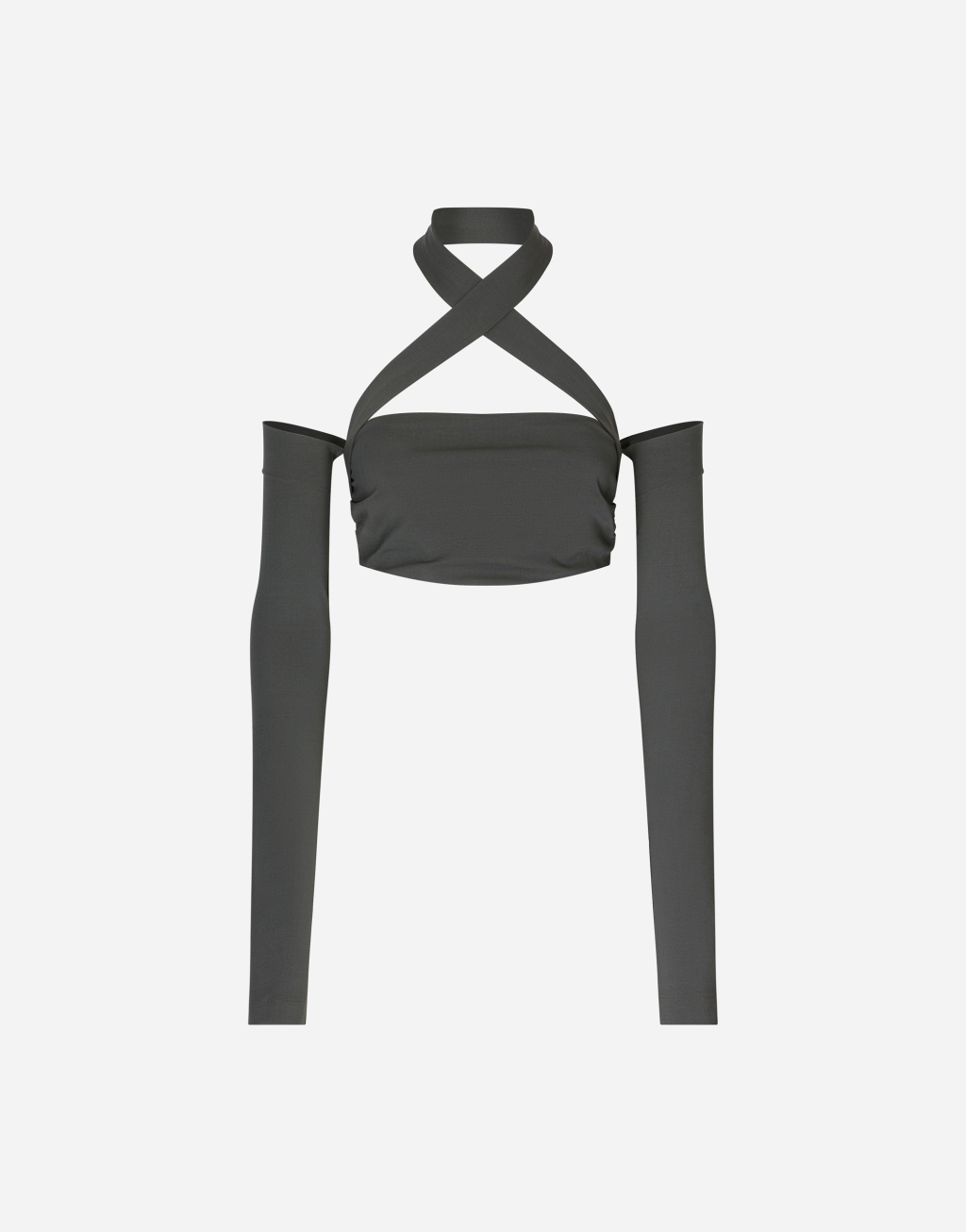 带袖套粘胶上衣1