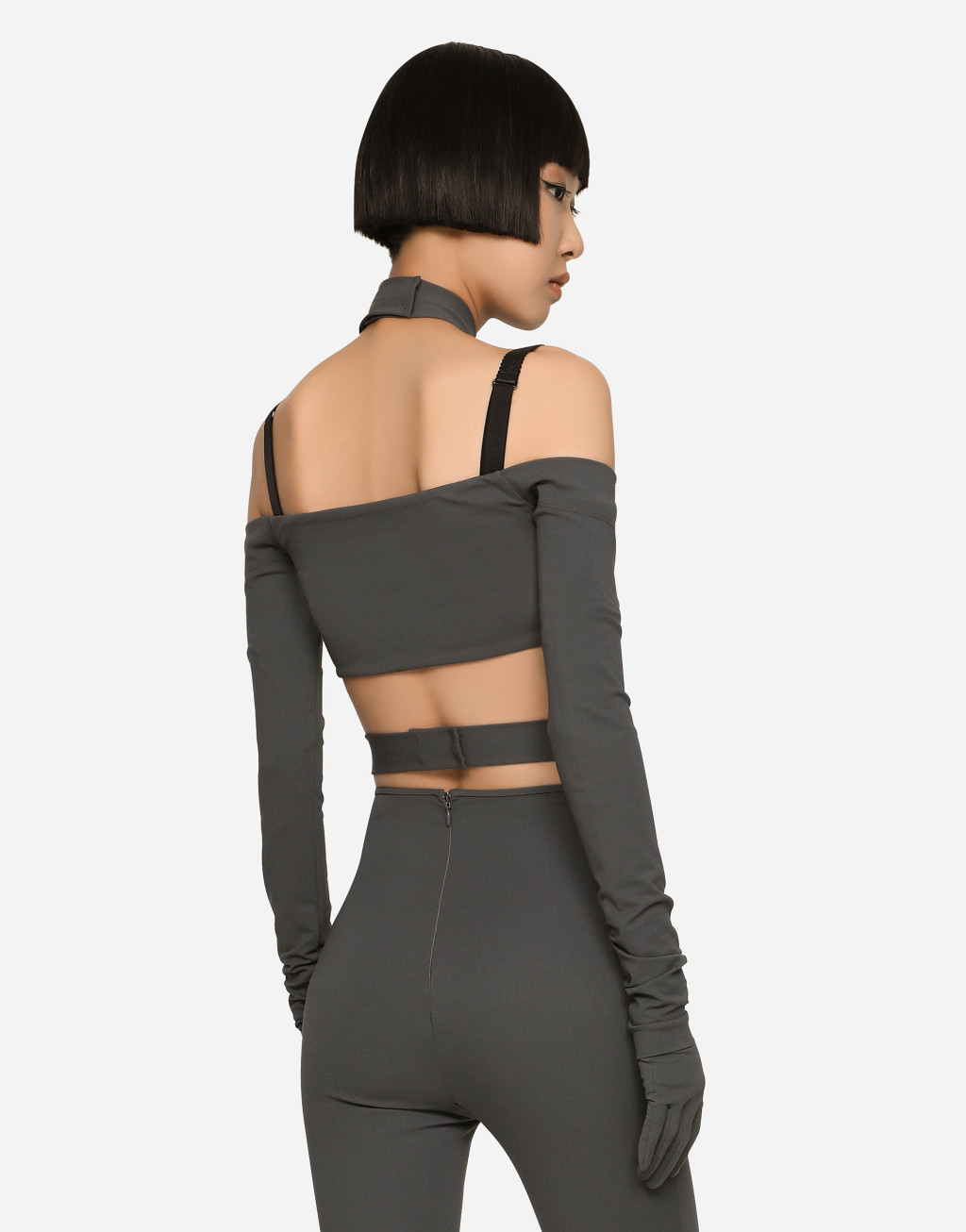 带袖套粘胶上衣5