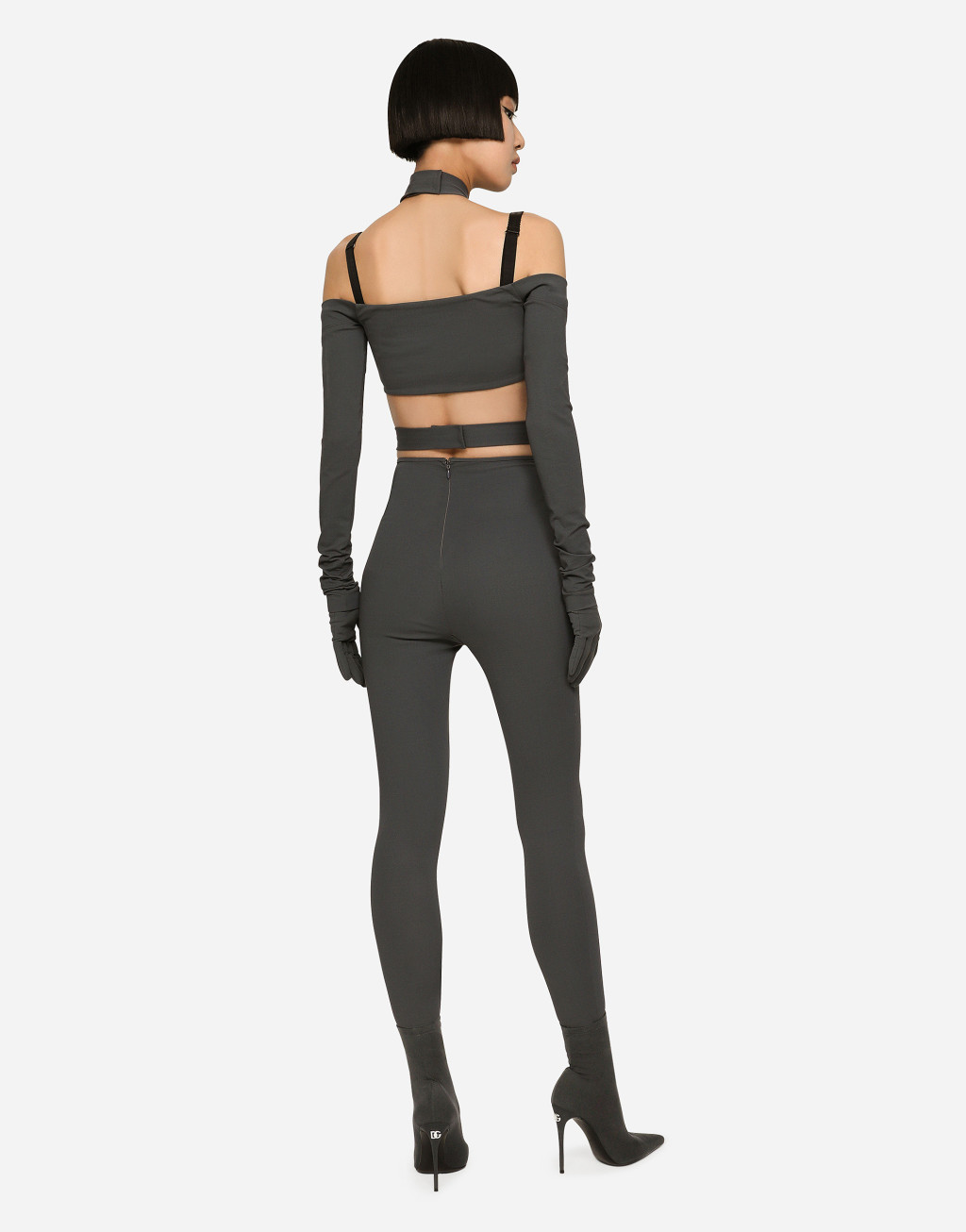 带袖套粘胶上衣3