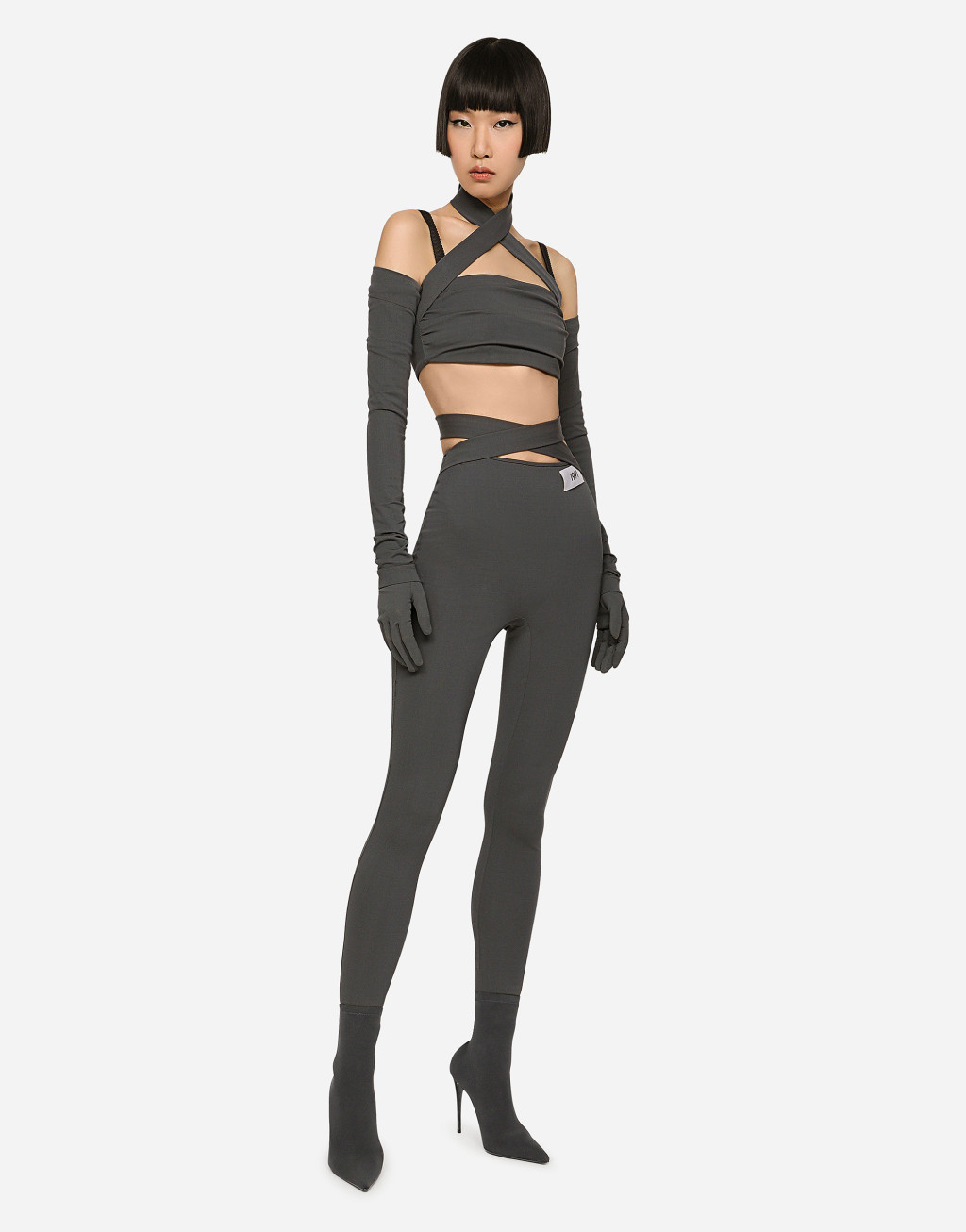 带袖套粘胶上衣7