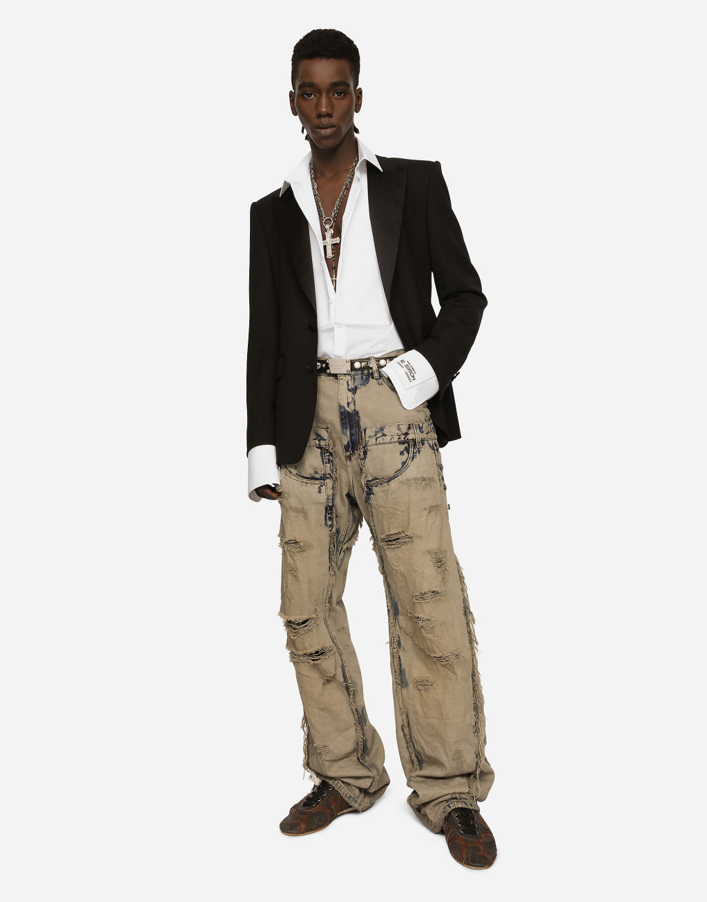 Gold 棉质府绸礼服衬衫5